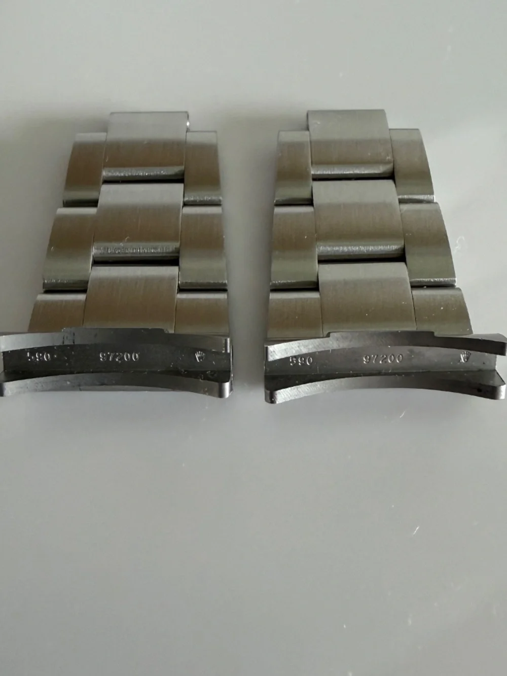 904L Oyster 97200 SEL Bracelet Segment Rolex 40mm Submariner Watch 114060 116610